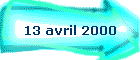 13 avril 2000